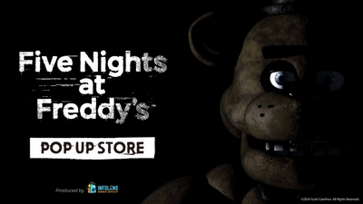 〈Five Nights at Freddy's POP UP STORE メイン画像〉