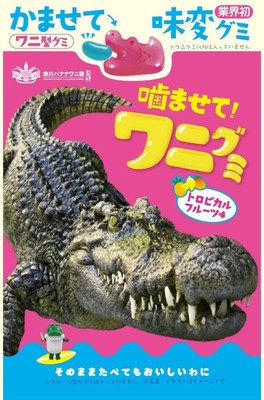 噛ませて!ワニグミ トロピカルフルーツあじ(5)