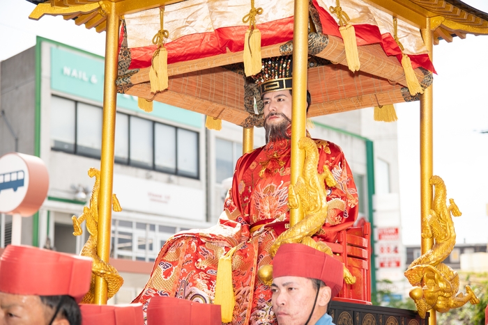 琉球王朝絵巻行列 国王