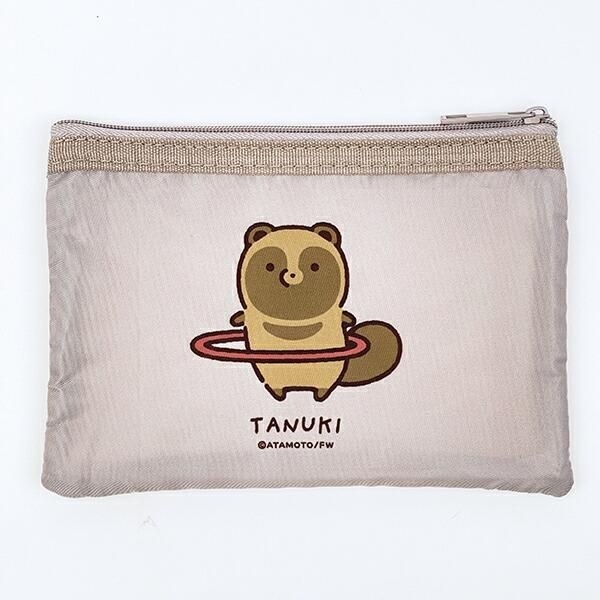 タヌキとキツネのポーチ特集