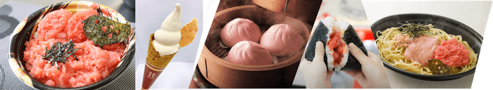 (3)明太子グルメを満喫!フードコーナー