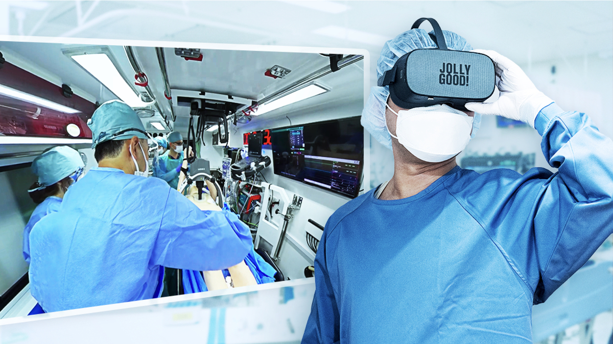 ドクターカー専用、医療VR撮影システムを開発！日本医科大学救命