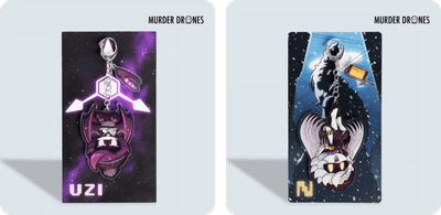 ＜MURDER DRONES キーホルダー(Uzi)／(N)　画像＞