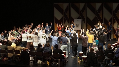 祭シアター「LAB」ワーク・イン・プログレス公演の様子(2026年3月29日)