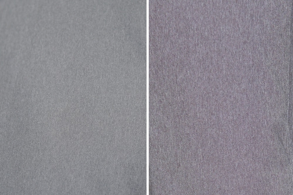 左：グレー　右：ブラウン