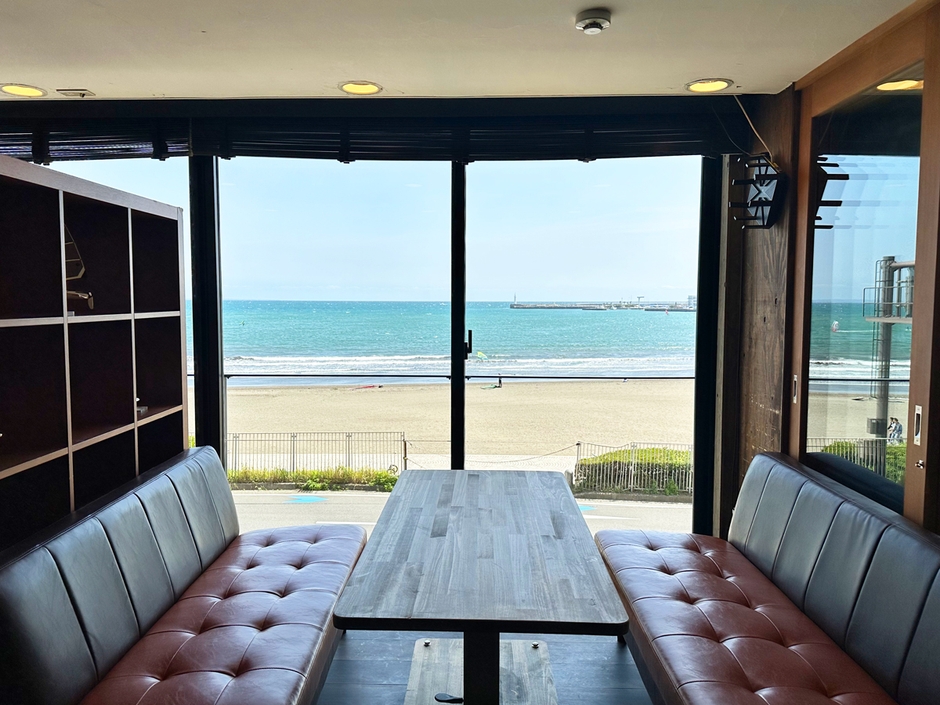 窓一面に絶景が広がります