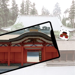 大改修中の比叡山延暦寺根本中堂を iPresenceがARとデジタルツイン化！ 比叡山延暦寺公式ARアプリで ARとバーチャルウォークスルーの提供を開始