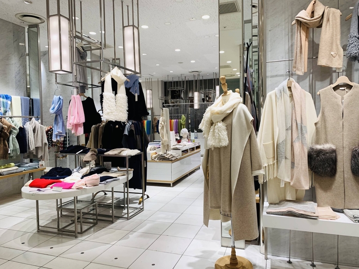 伊勢丹 新宿店でのポップアップショップ(2022年)の様子