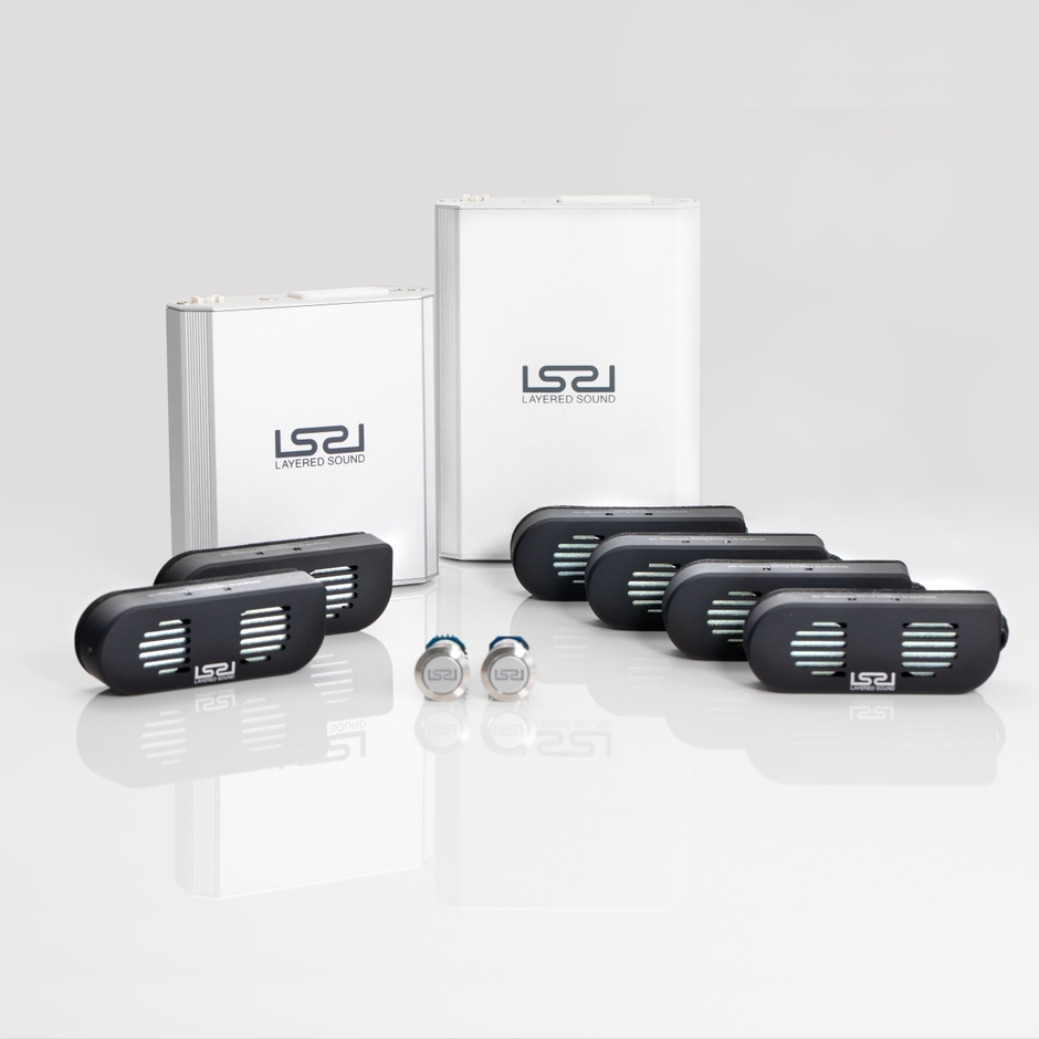 2チャンネルセット(左)と4チャンネルセット(右)