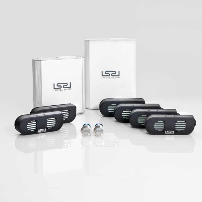 2チャンネルセット(左)と4チャンネルセット(右)