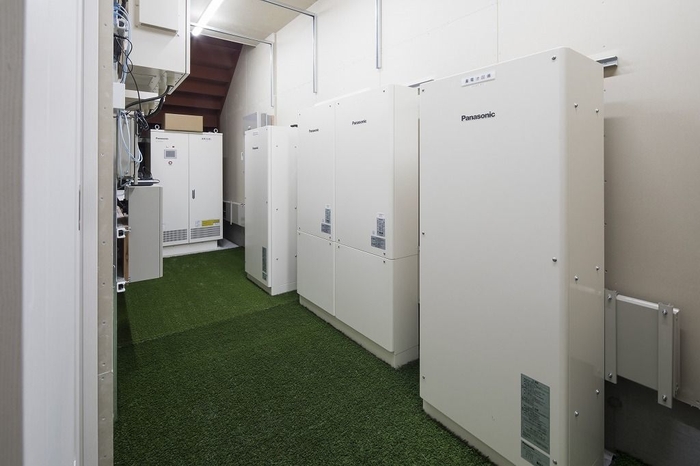 太陽光発電+蓄電+耐震工法で災害に強いオフィス