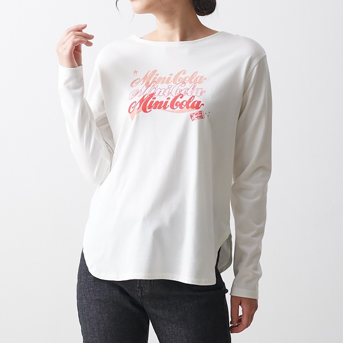 ミニコーラ　コラボロングスリーブＴシャツ