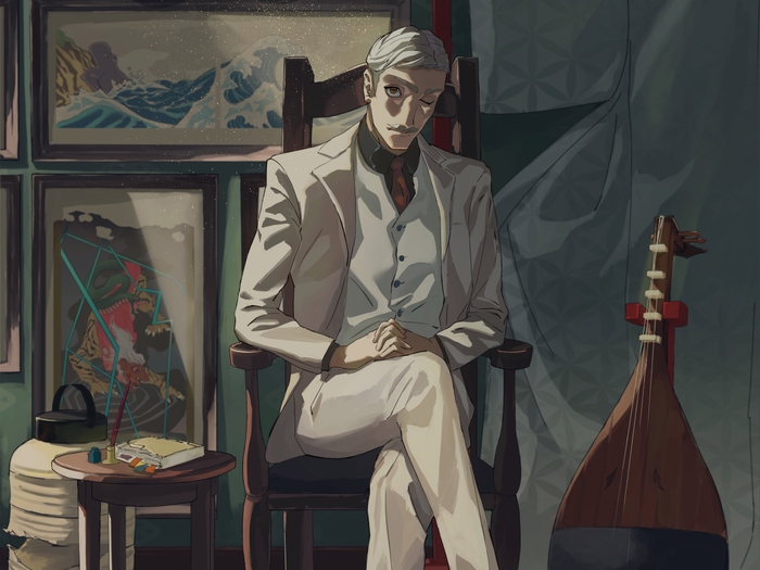 「ムジナ屋敷 ~鏡、小泉八雲にうつりて~」キービジュアル