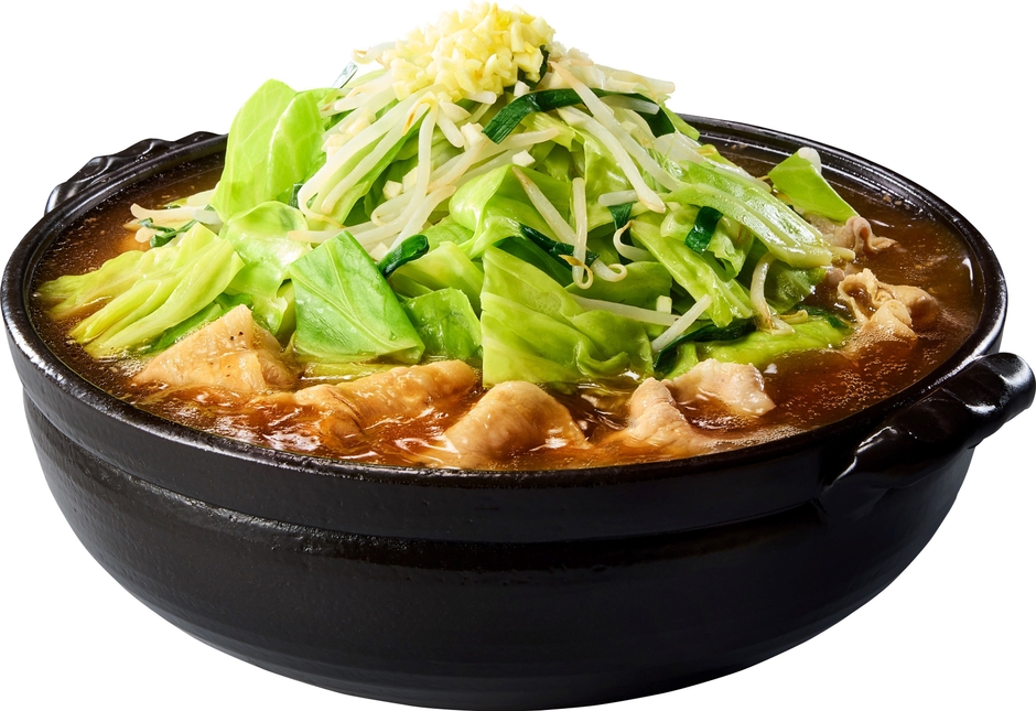 調理例(背脂醤油鍋)