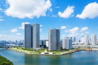 BAYZ TOWER&GARDEN外観図