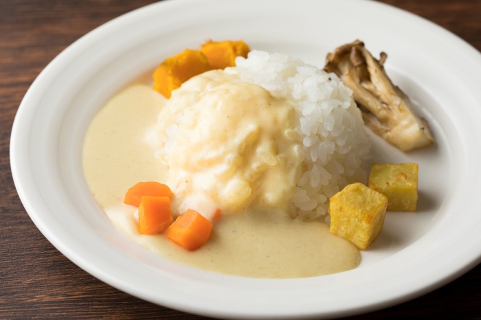 秋野菜のホワイトカレー