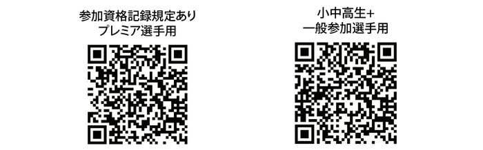 17日公式試合 参加申し込みフォーム(プレミア選手用)/17日公式試合 参加申し込みフォーム(小中高生+一般参加選手用)
