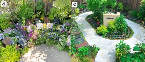 ( d:上京庭苑みのり e:西陣庭苑 )