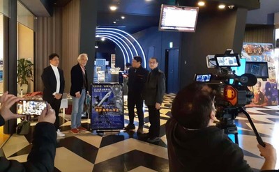 テレビ局取材