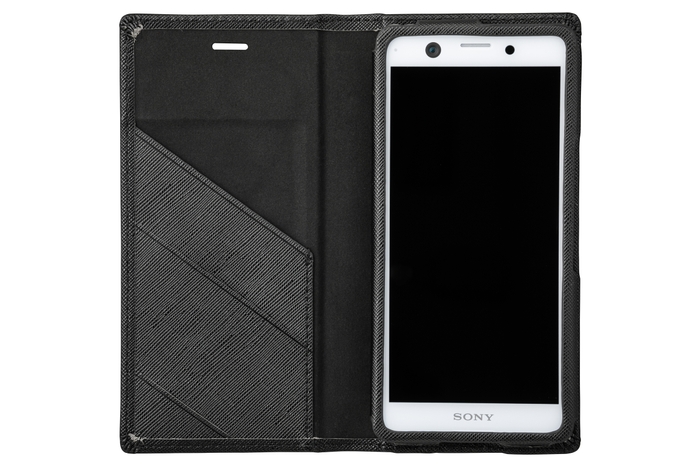 カードを入れても膨らまない ICカードポケット