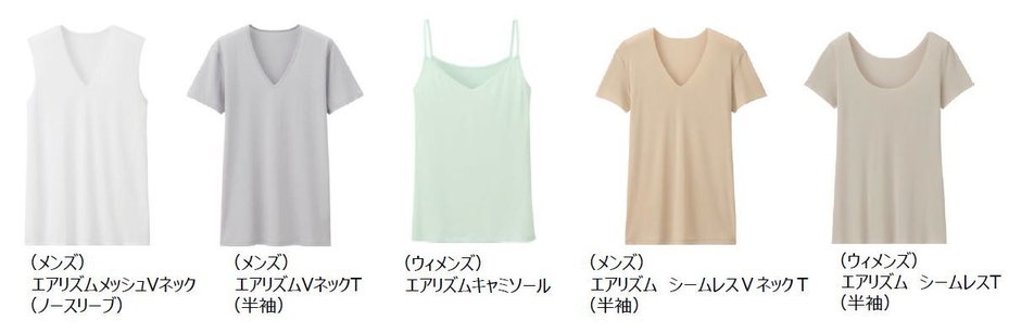 エアリズム　商品画像