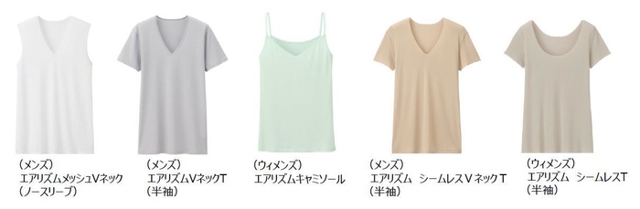 エアリズム 商品画像