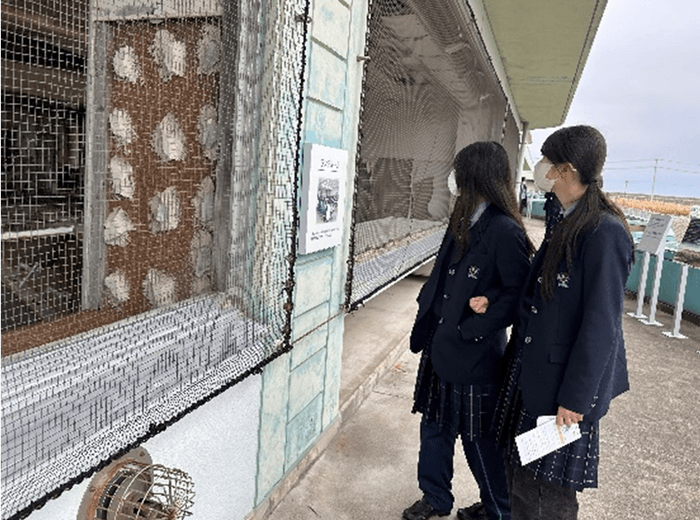 震災遺構浪江町立請戸小学校見学