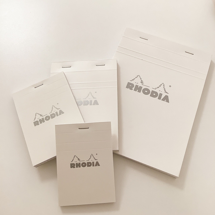 フランスの紙製品メーカー、RHODIA（ロディア）のメモパッド　 日本でも愛用者が多い、世界的な定番品