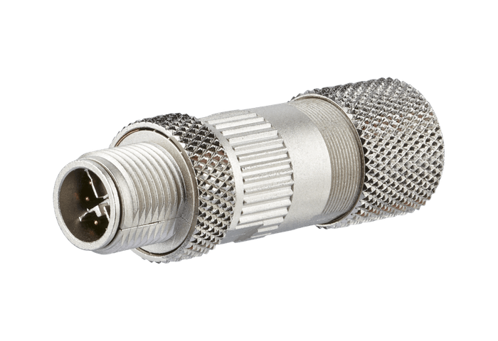 M12Xコード組み立て式プラグ