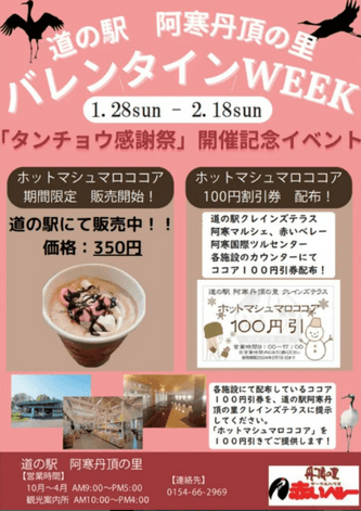 バレンタインWEEK　チラシ