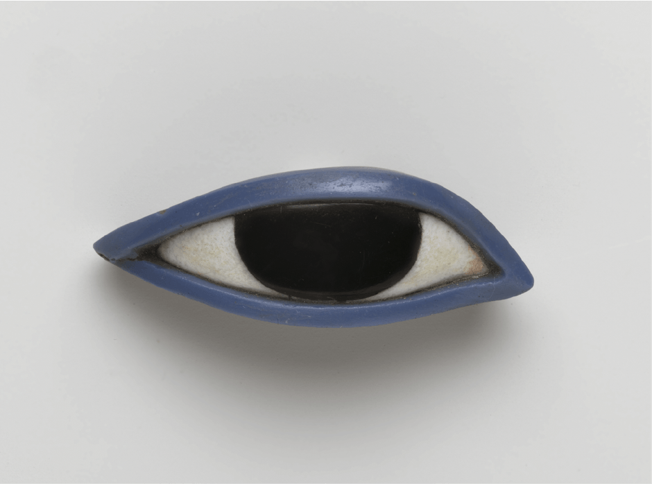 《人型棺の右目》  前 1539～前 30年頃  ブルックリン博物館蔵  Photo：Brooklyn Museum