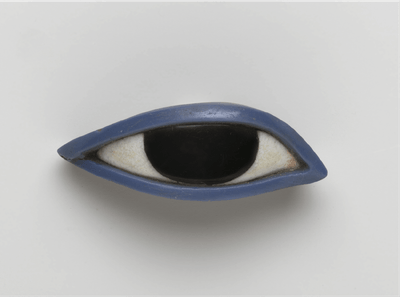 《人型棺の右目》 前 1539~前 30年頃 ブルックリン博物館蔵 Photo:Brooklyn Museum