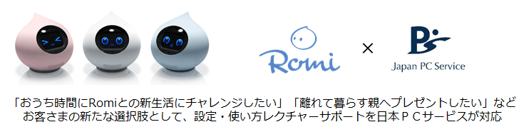 Romi訪問設定サポート、設定や使い方レクチャーを丁寧に対応