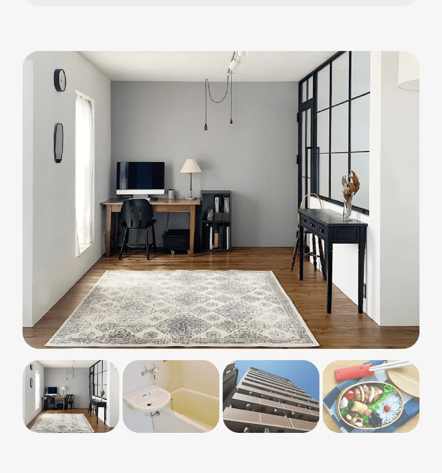 全てのお部屋が洋室南向き