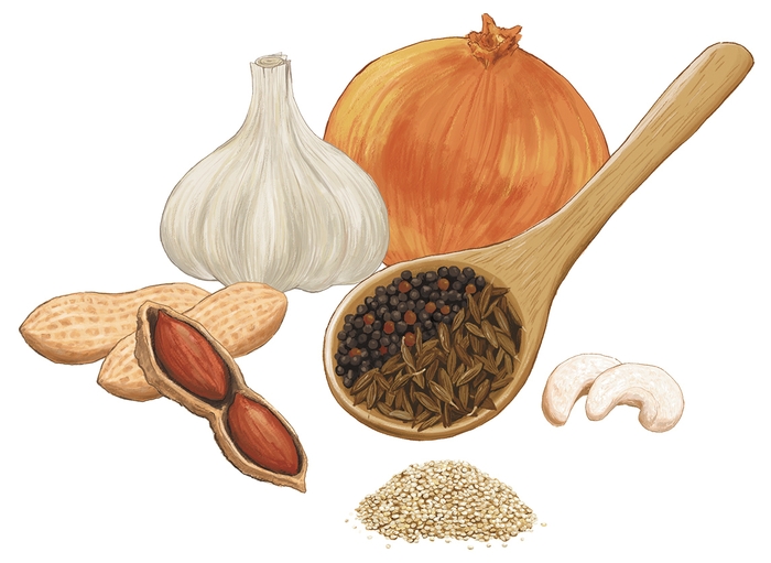 6種の具材(イメージ)