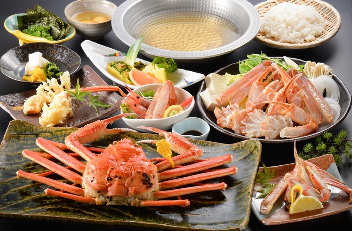 休暇村越前三国 かに尽くしコース