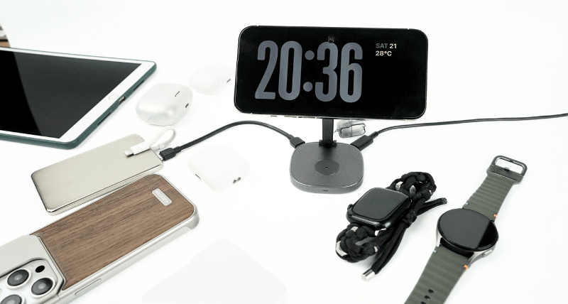 スマホ2台＋Apple Watch＋AirPodsを同時充電可能