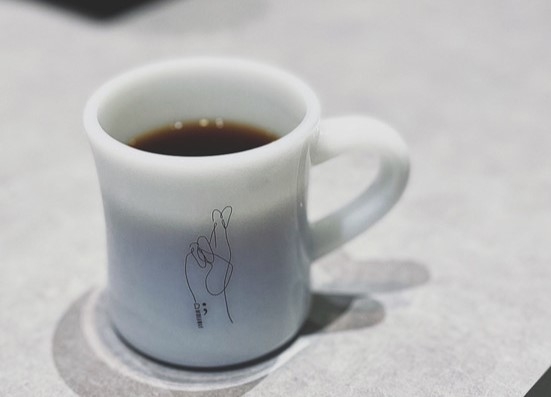 自家焙煎のコーヒー