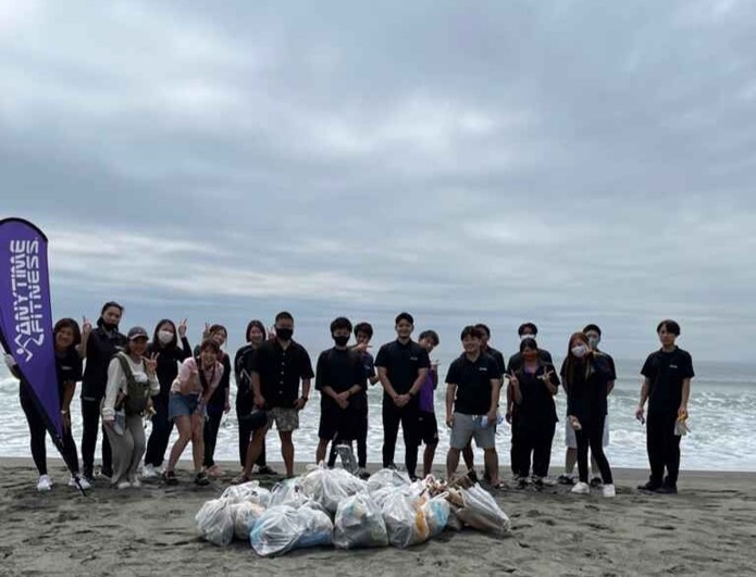 ▲過去に実施したビーチクリーンの様子