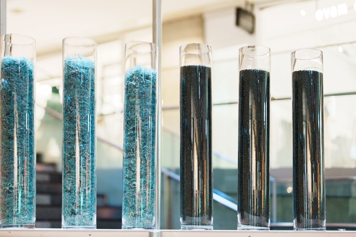 廃棄漁網チップ