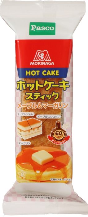 【森永ホットケーキスティック メープル&マーガリン】