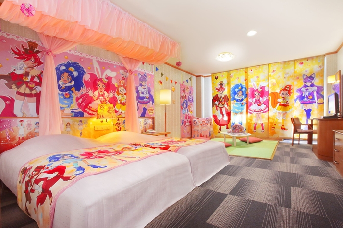 プリキュアルームイメージ(※画像は昨年のお部屋です)