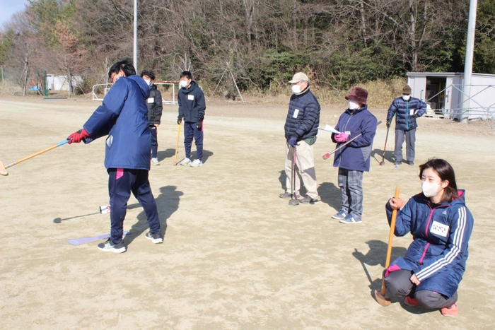 学生スタッフも応援に駆け付けました