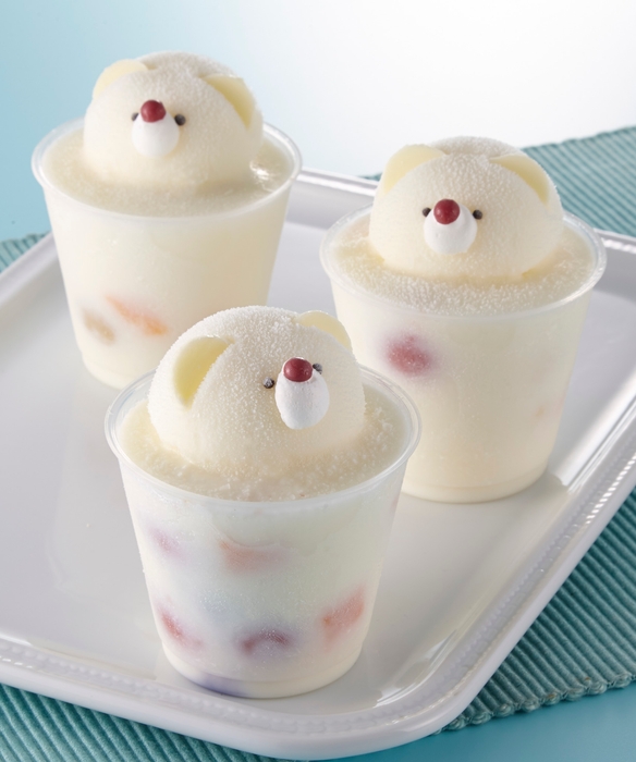 <パティスリーヤナギムラ>ヤナギムラのフローズンしろくまブランちゃん6個