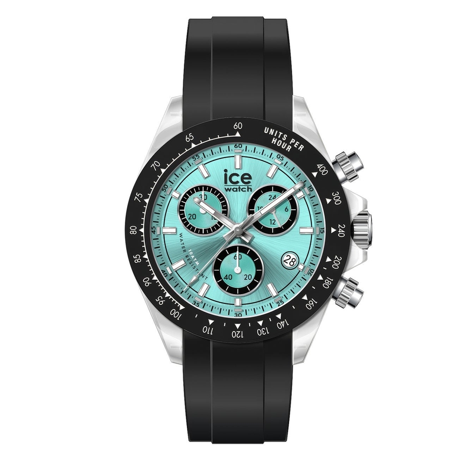 CLEAR BLACK TURQUOISE