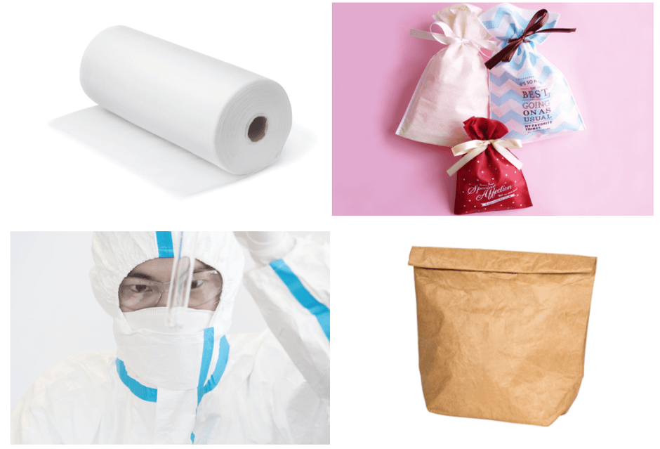 「DuPont(TM)Tyvek(R)／タイベック(R)(高密度ポリエチレン繊維不織布)」