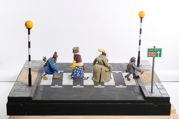 「アビーロード」 （『映画 ひつじのショーン～バック・トゥ・ザ・ホーム～』） © 2015 Aardman Animations Limited and StudioCanal SA