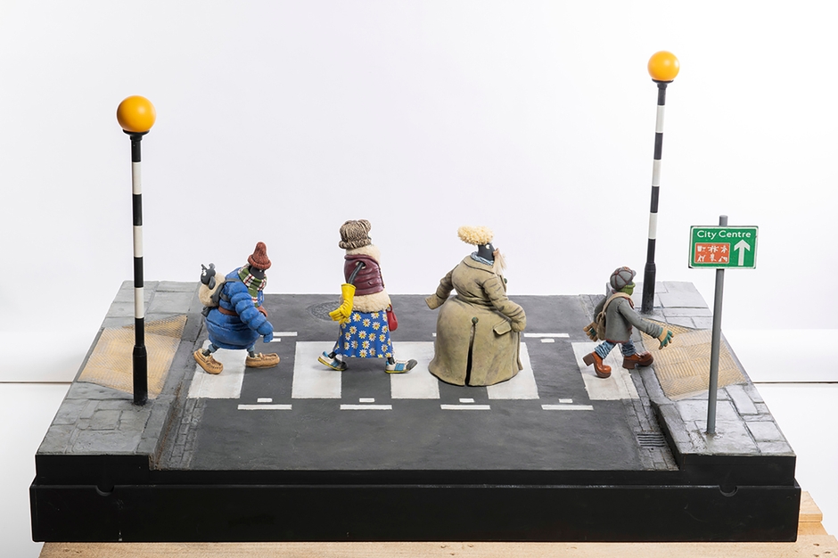 「アビーロード」 (『映画 ひつじのショーン~バック・トゥ・ザ・ホーム~』) © 2015 Aardman Animations Limited and StudioCanal SA