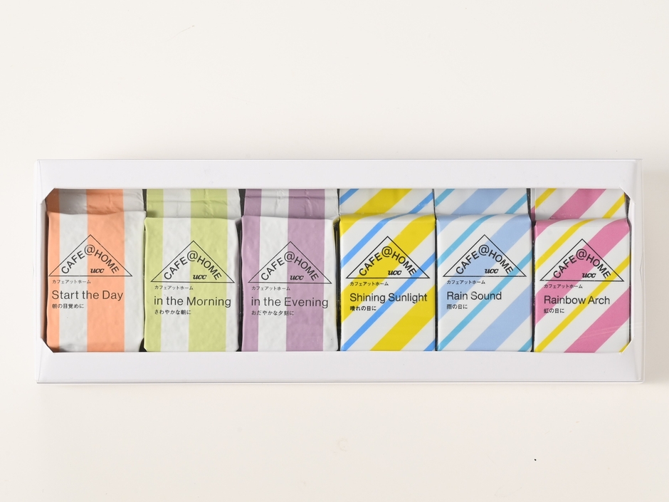 『CAFE@HOME ライフウィズコーヒーセット 6Pギフト』1,620円(税込)