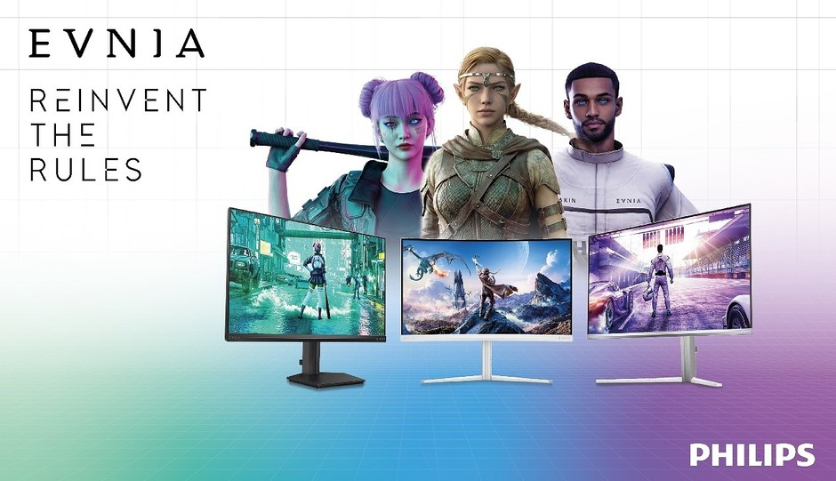 PHILIPS EVNIA、日本上陸2周年を記念。3 機種のQD-OLEDモニターを軸に「Reinvent the rules(ルールを再定義する)」を掲げ、ブランド理念を発信